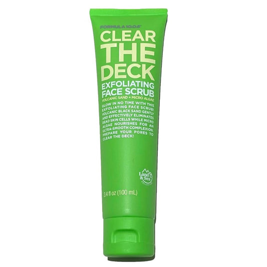 FORMULA 10.O.6 CLEAR THE DECK - EXFOLIATING FACE SCRUB 100ML - Beauty Bar 