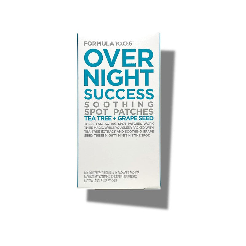 FORMULA 10.0.6 SKIN OVERNIGHT SUCCESS SPOT PATCHES - Beauty Bar 