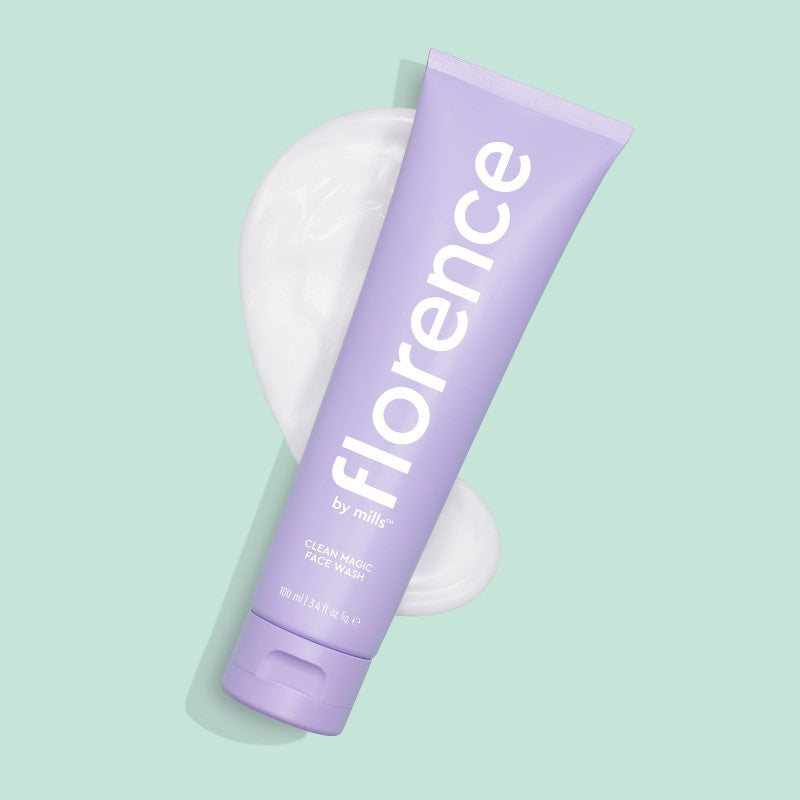 FLORENCE BY MILLS - CLEAN MAGIC FACE WASH CUCUMBER ROSE 100ML - Beauty Bar 