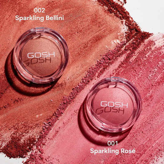GOSH COPENHAGEN BAKE TO BLUSH SPARKING AVAILABLE IN 2 SHADES - Beauty Bar 