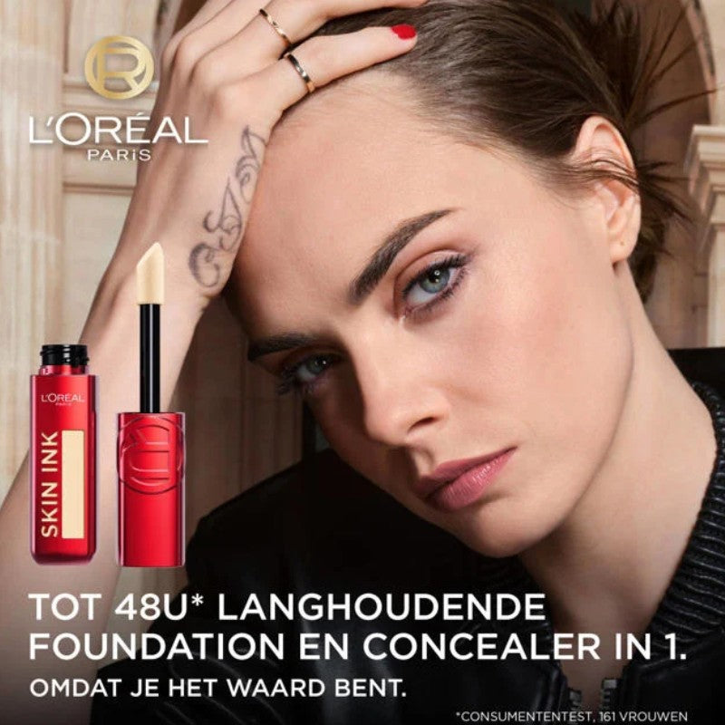 L'OREAL PARIS INFAILLIBLE SKIN INK FOUNDATION-CONCEALER AVAILABLE IN 7 SHADES - Beauty Bar 