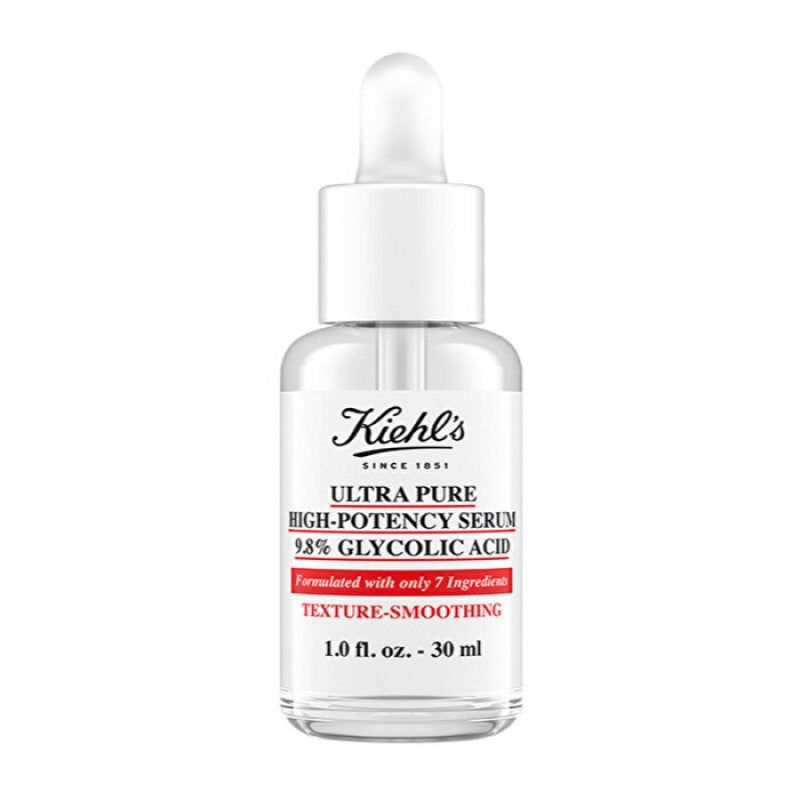 KIEHL'S ULTRA PURE HIGH-POTENCY SERUM 9.8% GLYCOLIC ACID 30ML - Beauty Bar 