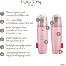 Load image into Gallery viewer, GESKE HELLO KITTY MICROCURRENT SCRUBBER 9IN1 - Beauty Bar 
