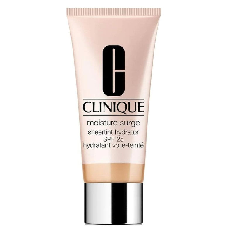 CLINIQUE MOISTURE SURGE TINTED SPF 25 40ML AVAILABLE IN 3 SHADES - Beauty Bar 