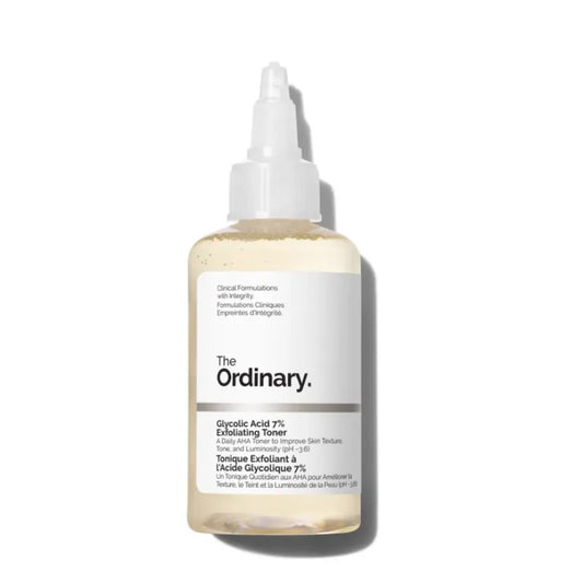 THE ORDINARY GLYCOLIC ACID 7% EXFOLIATING TONER 100ML - Beauty Bar 
