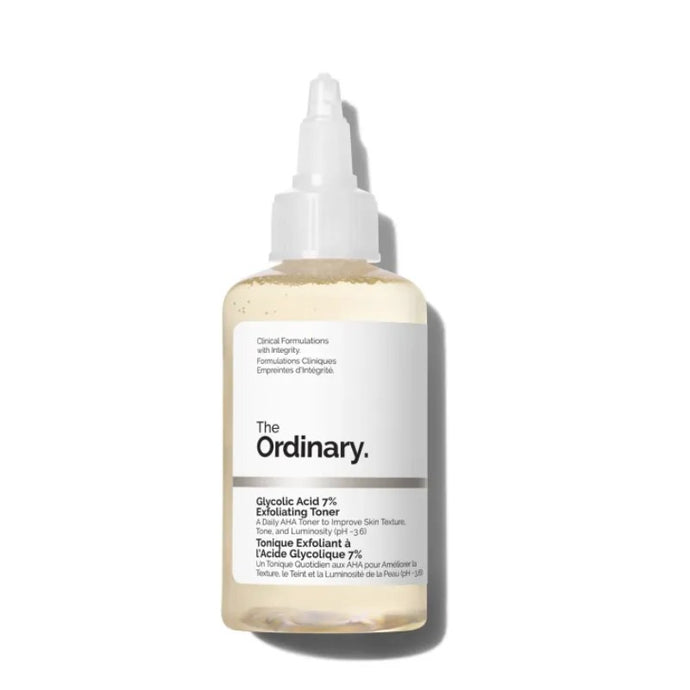 THE ORDINARY GLYCOLIC ACID 7% EXFOLIATING TONER 100ML - Beauty Bar 