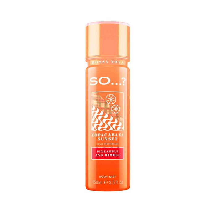 SO…? BOSSA NOVA BODY MIST COPACABANA SUNSET 150ML - Beauty Bar 