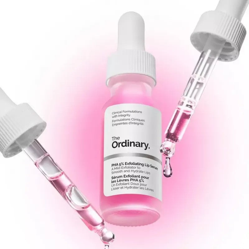 THE ORDINARY PHA 5% LIP EXFOLIATING SERUM 15ML - Beauty Bar 