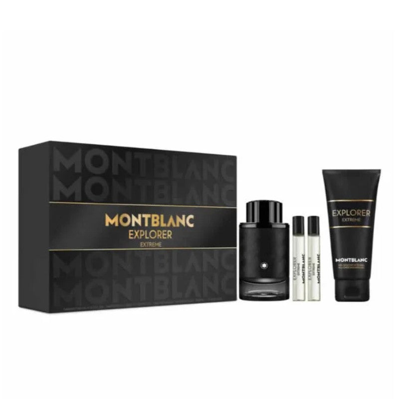 MONTBLANC EXPLORE EXTREME EDP 100ML & MINI & SHOWER GEL 100ML SET - Beauty Bar 