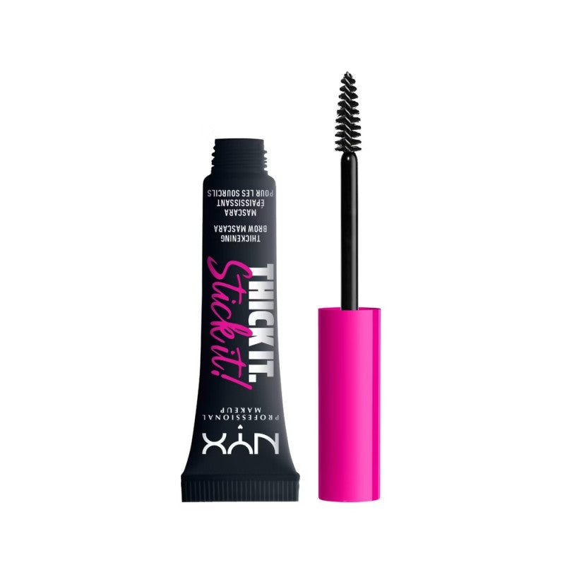 NYX THICK IT STICK IT BROW MASCARA BLACK - Beauty Bar 