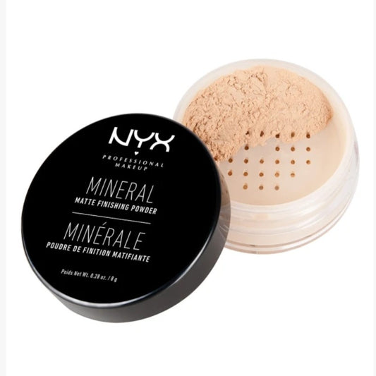 NYX MINERAL FINISHING POWDER - LIGHT/MEDIUM - Beauty Bar 