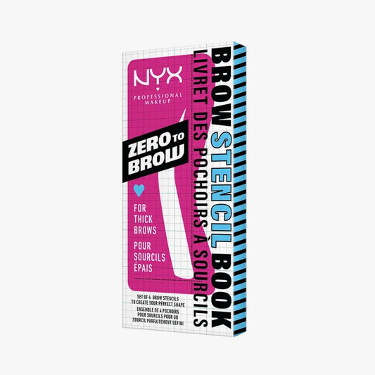 NYX ZERO TO BROW GEL STENCIL THICK BROW - Beauty Bar 