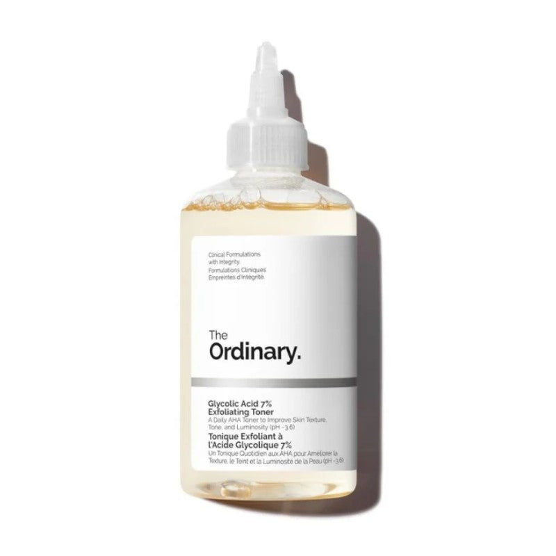 THE ORDINARY GLYCOLIC ACID 7% EXFOLIATING TONER 240ML - Beauty Bar 