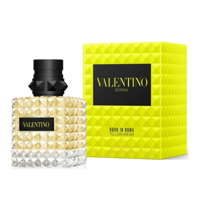 VALENTINO BORN IN ROMA YELLOW DREAM DONNA EDP AVAILABLE IN 3 SIZES - Beauty Bar 