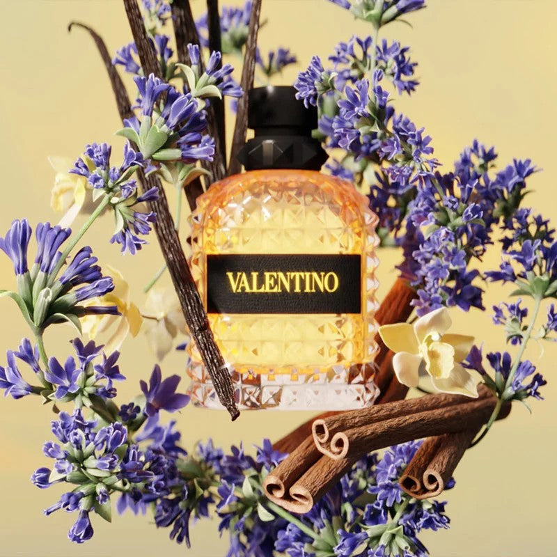 VALENTINO BORN IN ROMA UOMO YELLOW EDT AVAILABLE IN 2 SIZES - Beauty Bar 