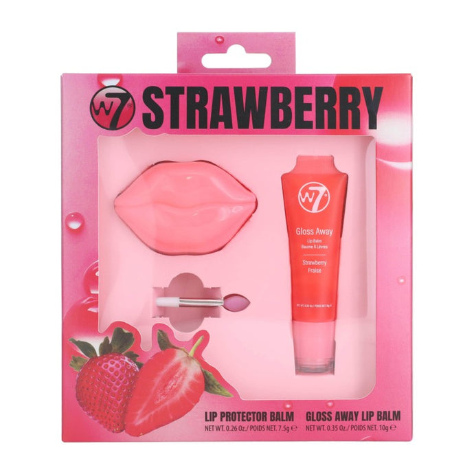 W7 LIP CARE KIT STRAWBERRY - Beauty Bar 