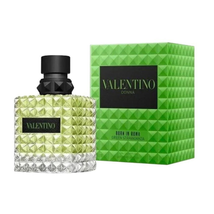 VALENTINO BORN IN ROME GREEN STRAVAGANZA DONNA EDP AVAILABLE IN 3 SIZES - Beauty Bar 