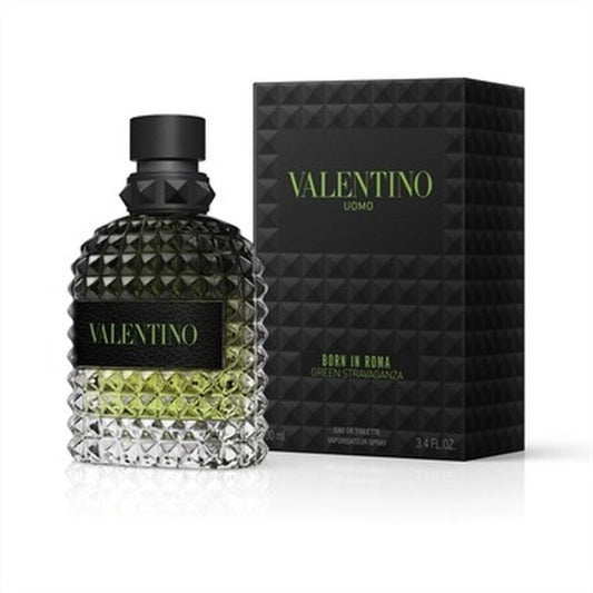 VALENTINO BORN IN ROMA GREEN UOMO EDT AVAILABLE IN 2 SIZES - Beauty Bar 