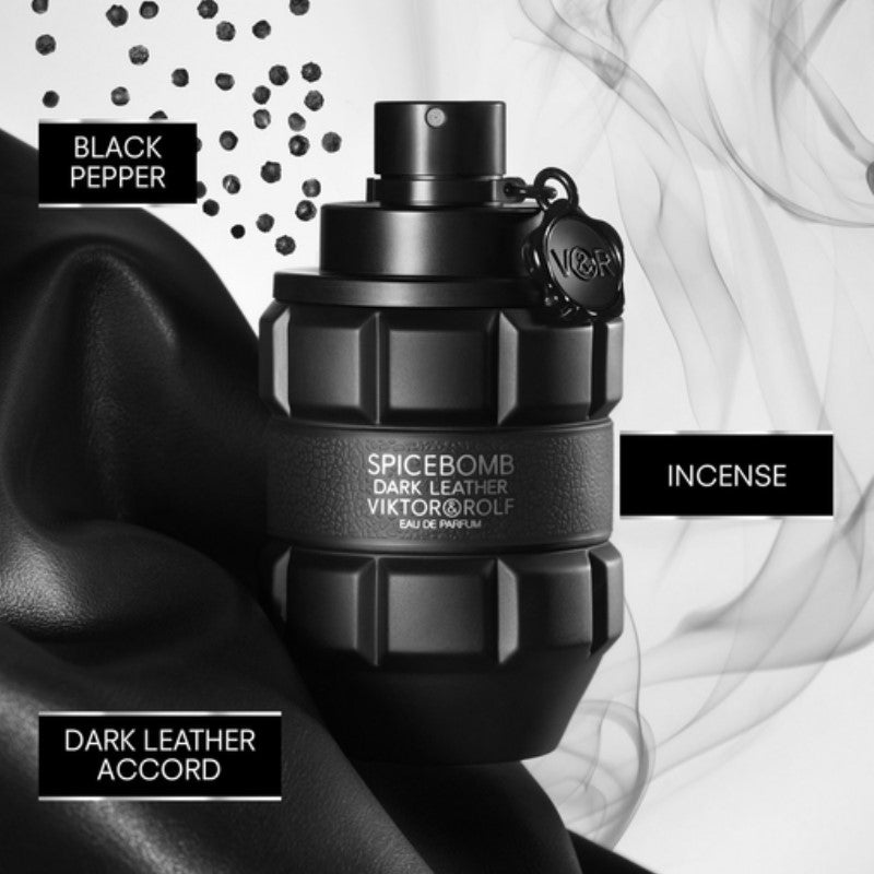 VICTOR & ROLF SPICEBOMB DARK LEATHER EDP AVAILABLE IN 2 SIZES - Beauty Bar 