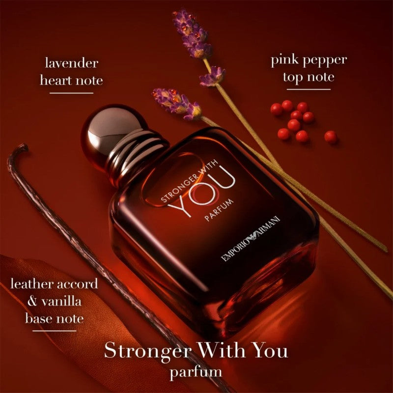GIORGIO ARMANI STRONGER WITH YOU PARFUM AVAILABLE IN 2 SIZES - Beauty Bar 