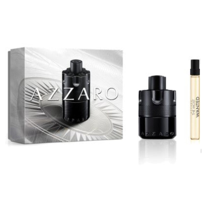 AZZARO THE MOST WANTED EDP 50ML&10ML SET - Beauty Bar 