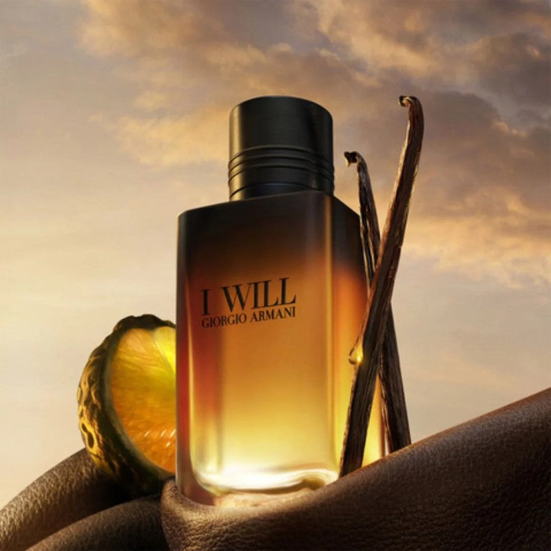 GIORGIO ARMANI I WILL EDP AVAILABLE IN 3 SIZES