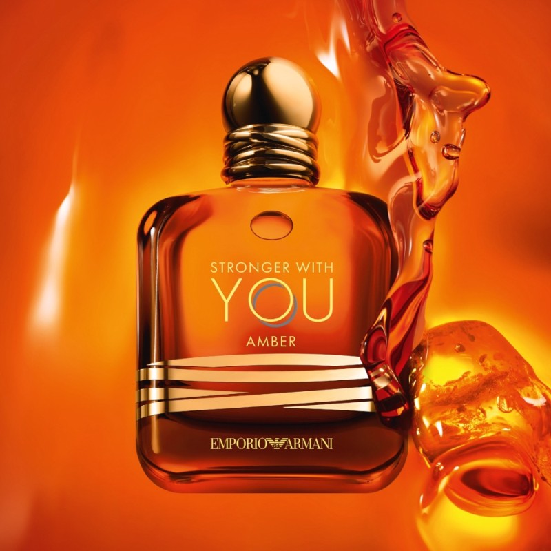 EMPORIO ARMANI STRONGER WITH YOU AMBER  EDP 100ML - Beauty Bar 