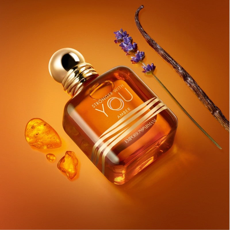 EMPORIO ARMANI STRONGER WITH YOU AMBER  EDP 100ML - Beauty Bar 