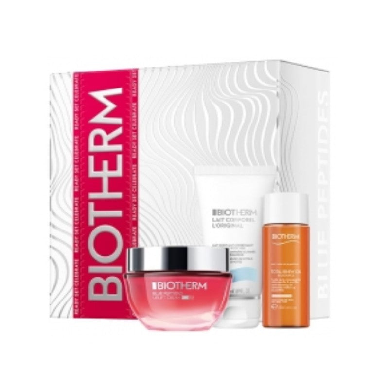BIOTHERM BLUE PEPTIDES FIRMING CREAM SPF 30 SET - Beauty Bar 