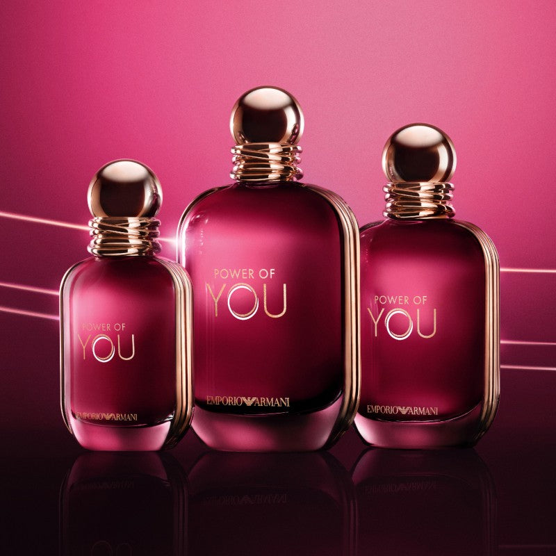 EMPORIO ARMANI POWER OF YOU EDP AVAILABLE IN 3 SIZES - Beauty Bar 