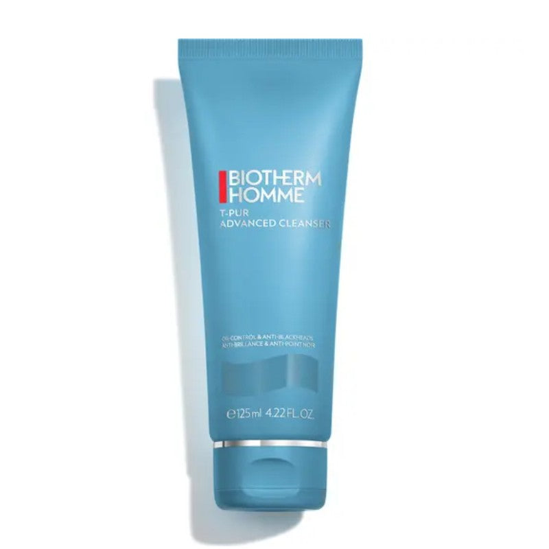 BIOTHERM HOMME T-PUR CLEANSER 125ML - Beauty Bar 