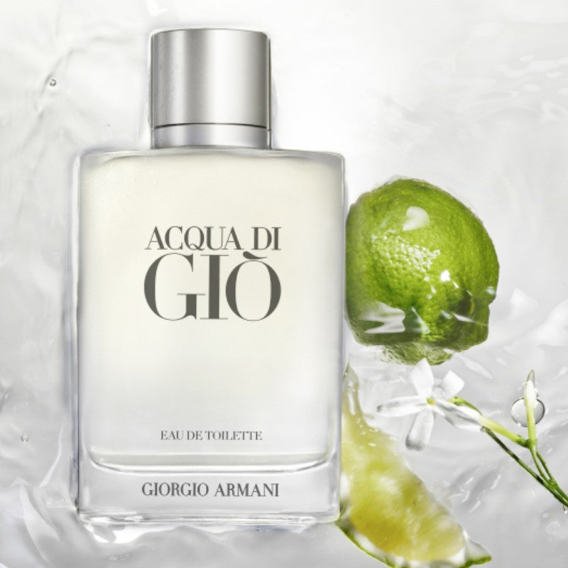 GIORGIO ARMANI AQUA DI GIO EDT 100ML & BEACH TOWEL SET - Beauty Bar 