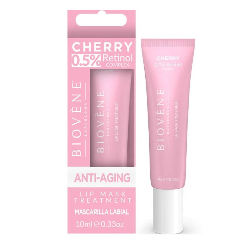 BIOVENE 0,5% RETINOL ANTI-AGING LIP SERUM CHERRY - Beauty Bar 