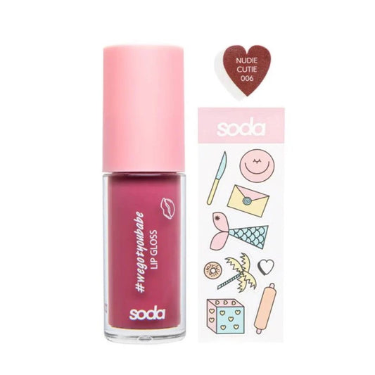 SODA LIPGLOSS - AVAILABLE IN 2 SHADES - Beauty Bar 