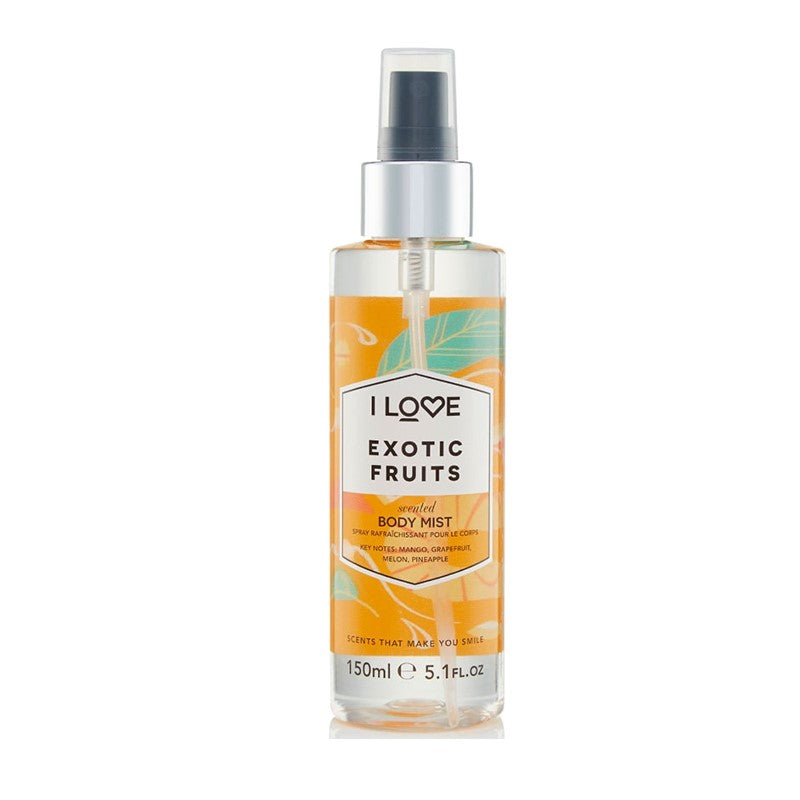I LOVE SIGNATURE GALZED EXOTIC FRUITS BODY MIST 150ML - Beauty Bar 