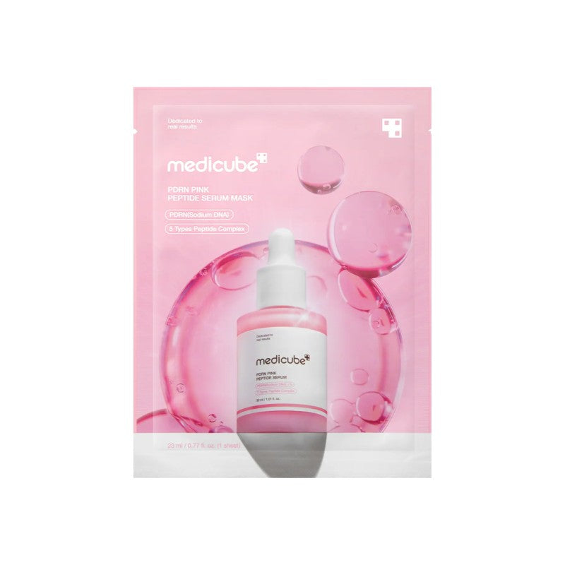MEDICUBE PINK PDRN PEPTIDE SERUM SHEET MASK