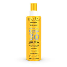 Load image into Gallery viewer, BIOVENE HYALURONIC SPF 30 ANTI-AGING SUN PROTECTION MILKY SPRAY 200ML - Beauty Bar 
