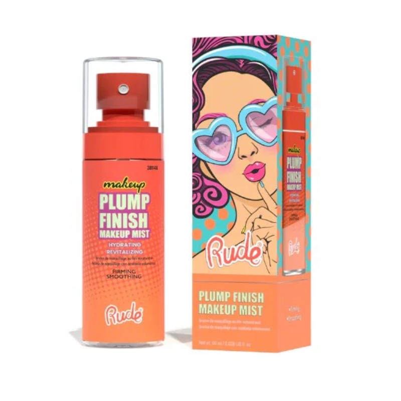 RUDE PLUMP FINISH MAKEUP MIST 60ML - Beauty Bar 