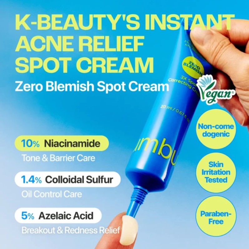 NUMBUZIN ZERO BLEMISH 3X SPOT CORRECTING CREAM 20ML