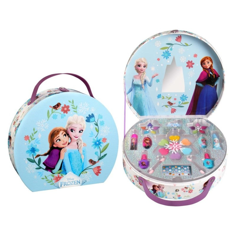 AIRVAL FROZEN ROUND MAKEUP CASE - Beauty Bar 