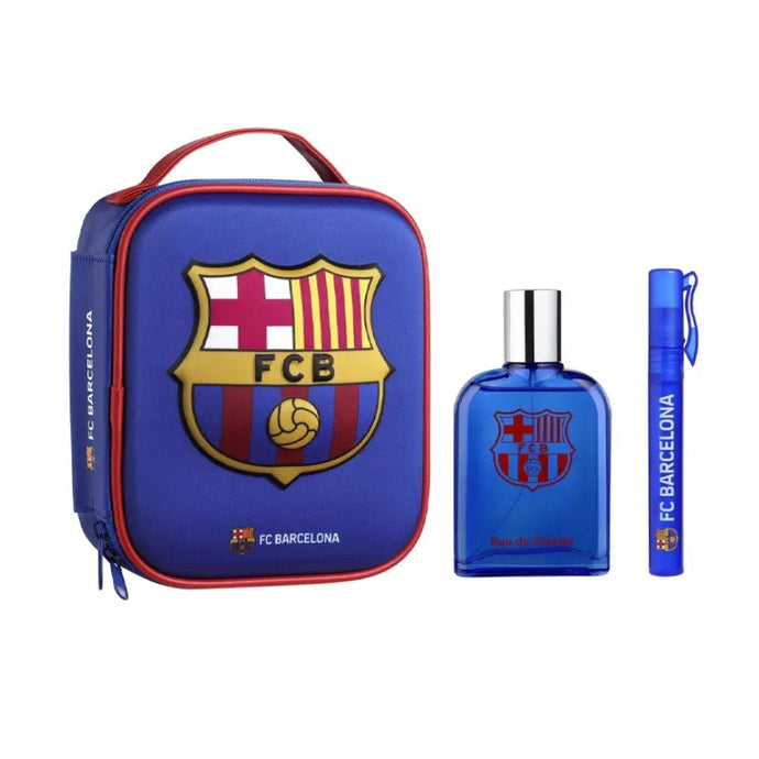 AIRVAL FC BARCELONA 3D ZIP CASE EDT100 SET 23 - Beauty Bar 
