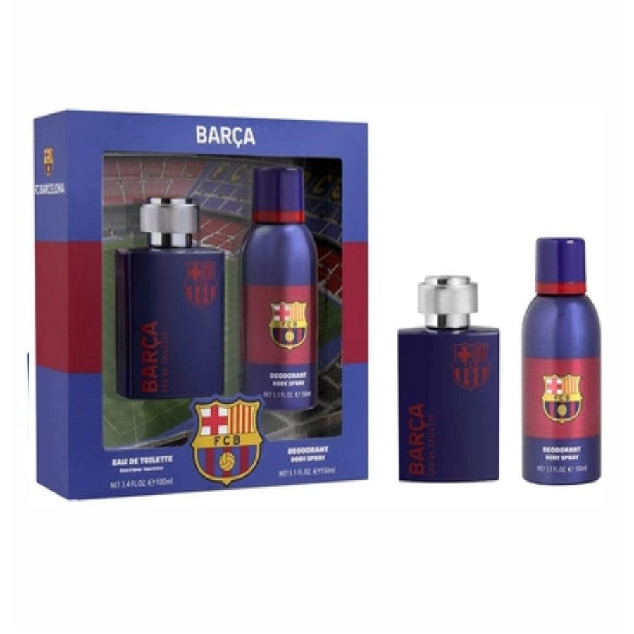 AIRVAL FC BARCELONA EDT100ML SET 23 - Beauty Bar 