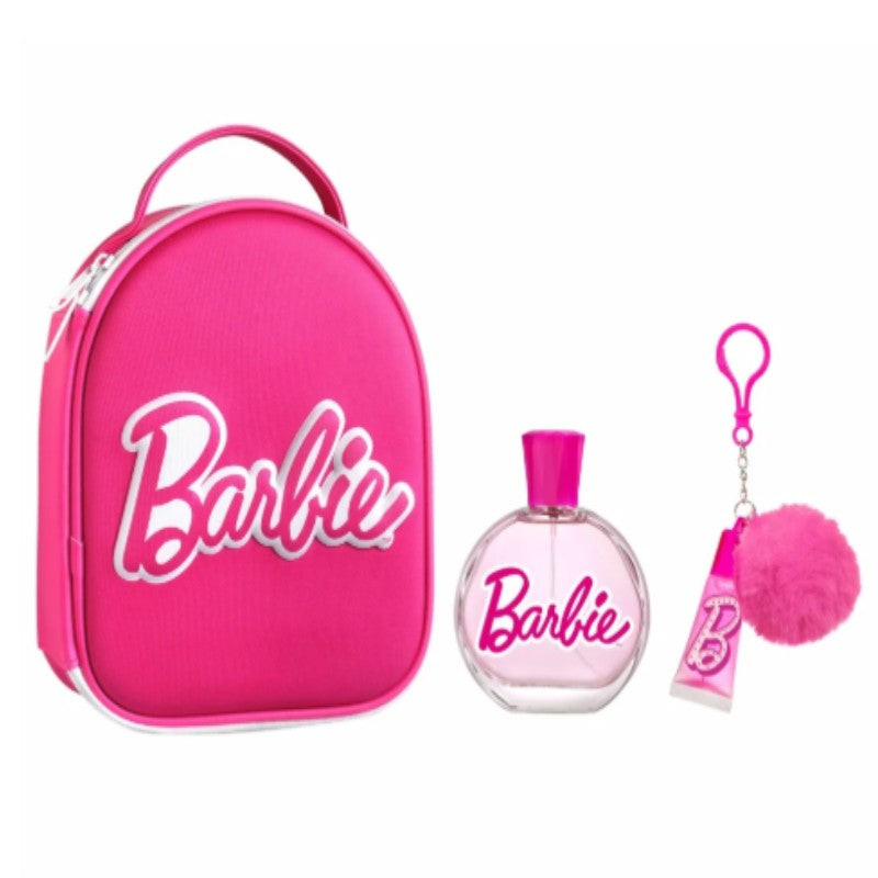 AIRVAL BARBIE 3D ZIP CASE EDT 100ML+LIPGLOSS SET - Beauty Bar 
