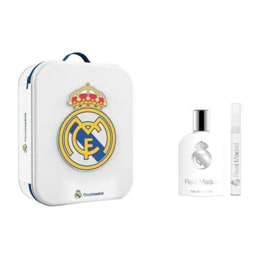 AIRVAL REAL MADRID PREMIUM TOILETRY BAG+EDT 100ML - Beauty Bar 