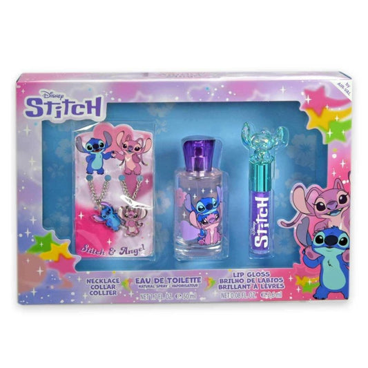 AIRVAL STITCH EDT 50ML+FRIENDSHIP NECKLACE+LIPGLOSS SET - Beauty Bar 