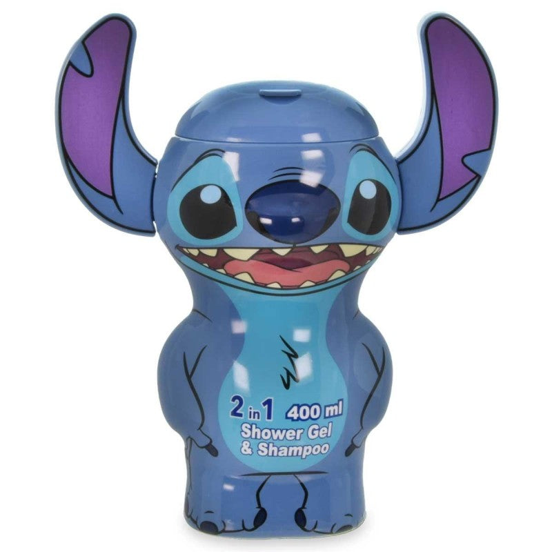 AIRVAL STITCH 3D SHOWER GEL-SHAMPOO 2 IN 1 400ML - Beauty Bar 
