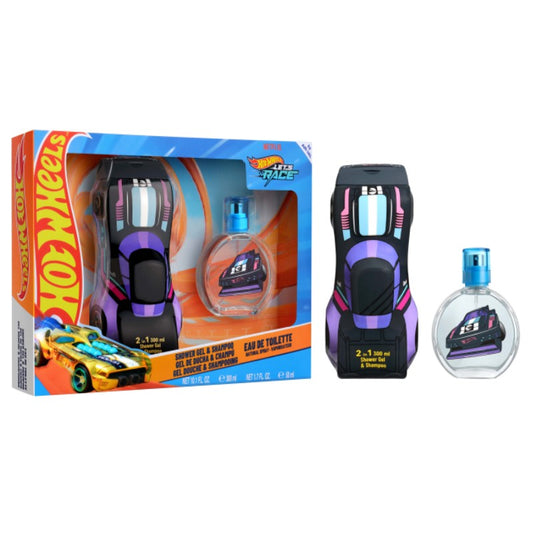 AIRVAL HOT WHEELS EDT50ML+2D SHOWER GEL+SHAMPOO 300ML SET - Beauty Bar 