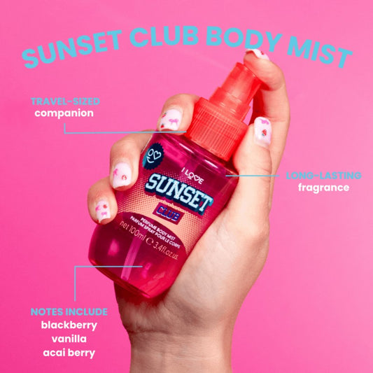 I LOVE GEN ALPHA SUNSET CLUB BODY MIST 100ML - Beauty Bar 