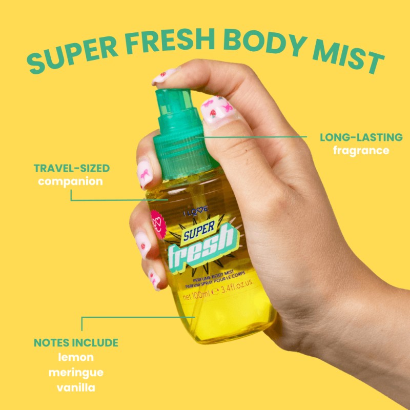 I LOVE GEN ALPHA SUPERFRESH BODY MIST 100ML - Beauty Bar 