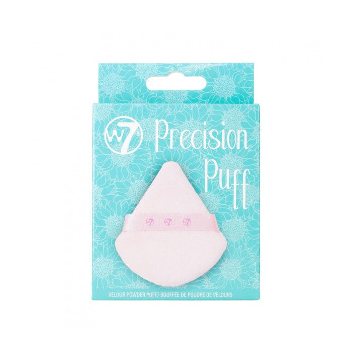 W7 PRECISION PUFF - VELOUR POWDER PUFF - Beauty Bar 